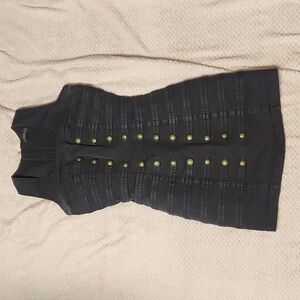 Guess Black Denim Dress